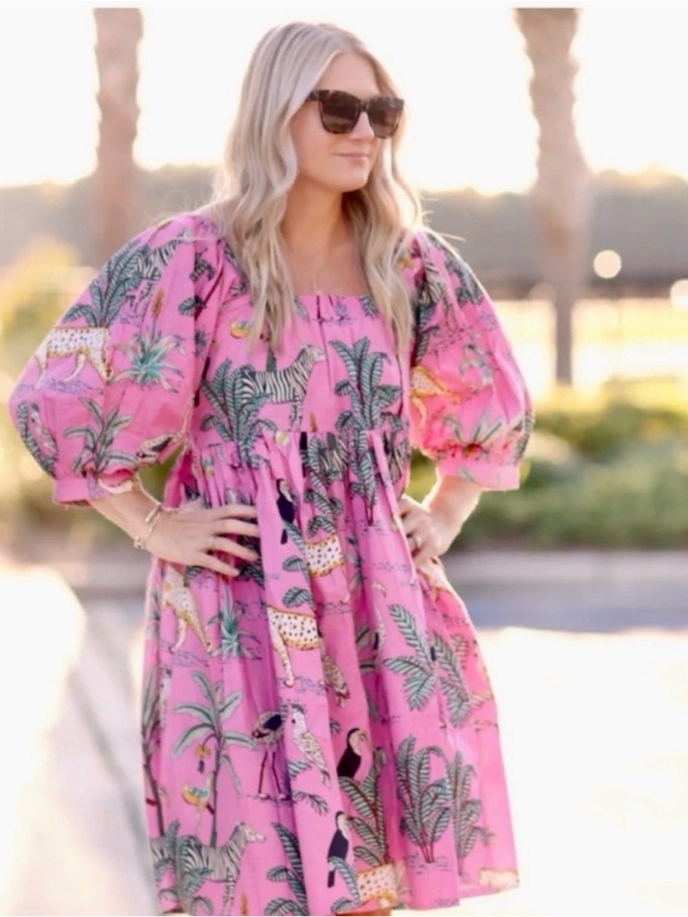 Darlington Isle Cayman Brac Babydoll Dress